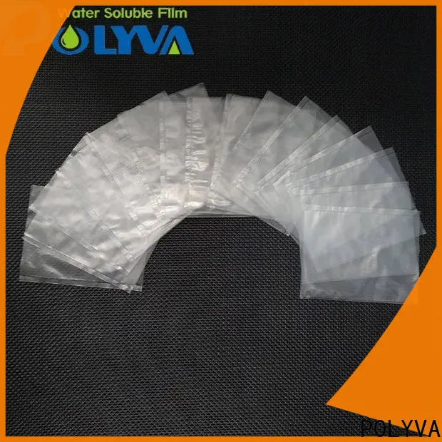 POLYVA dissolvable bags factory for solid chemicals