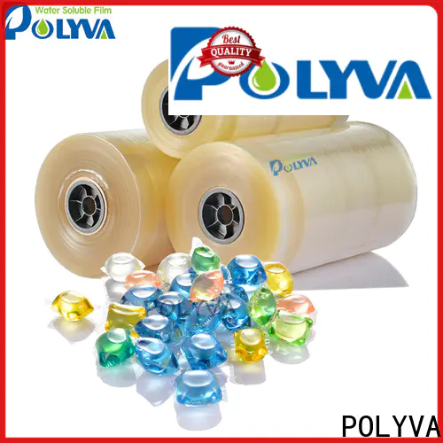 POLYVA water soluble film with custom services for normal powder packaging