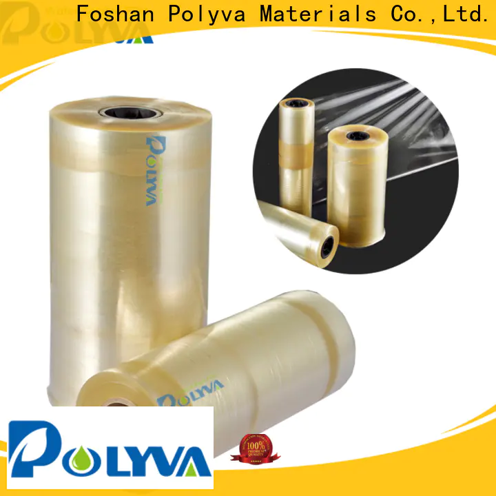 POLYVA water soluble film packaging with custom services for home