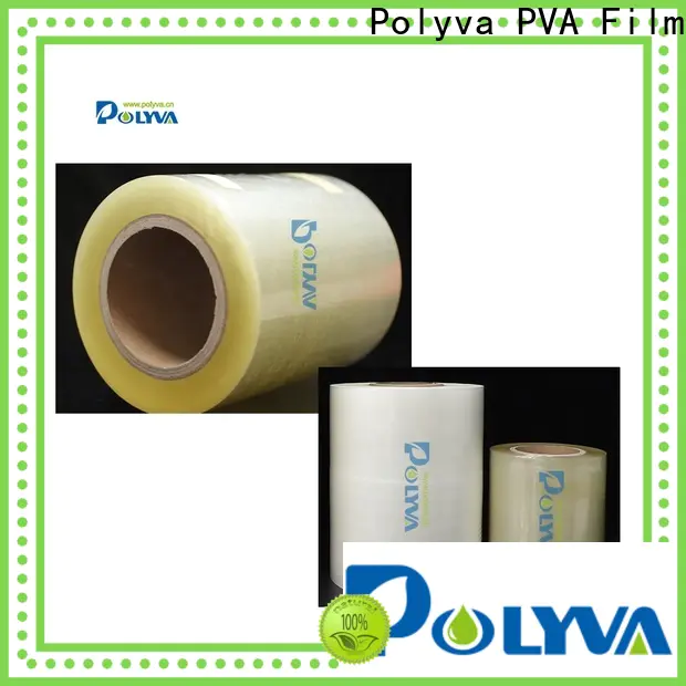 POLYVA water soluble plastic film supply for packaging