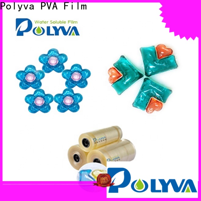 POLYVA laundry detergent pods environmental-friendly for manufacturing