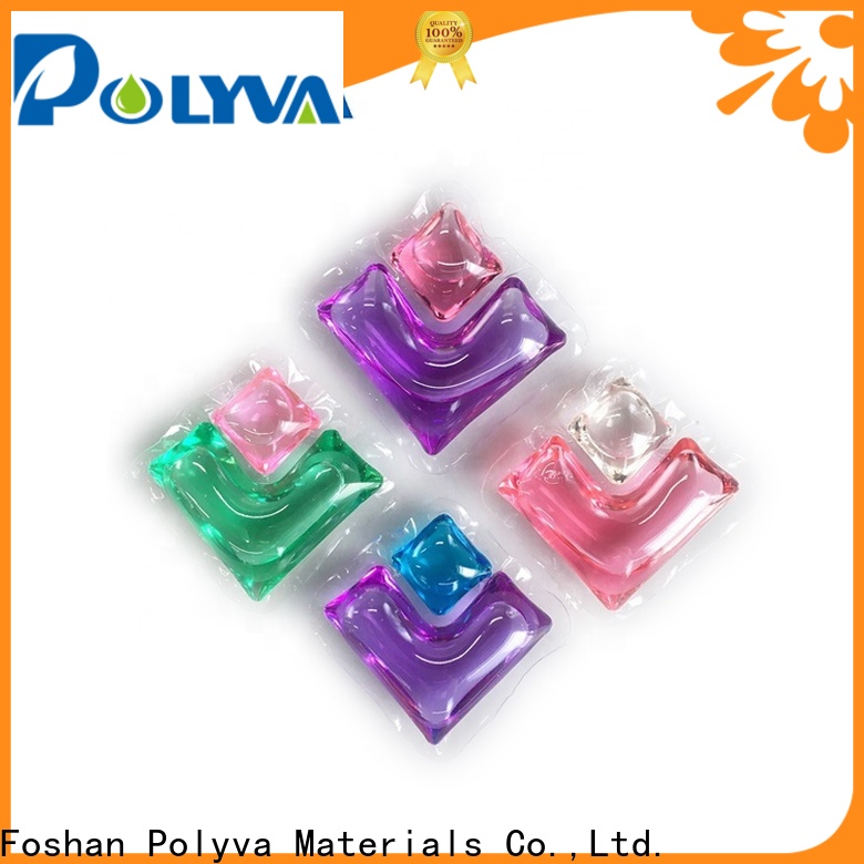 POLYVA praise laundry pods environmental-friendly for chemical industrial