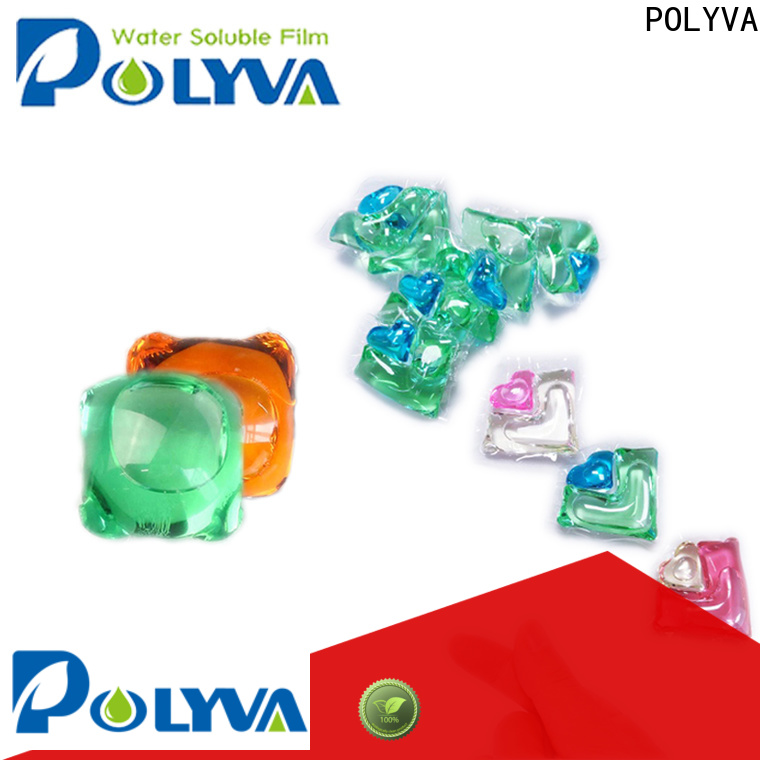 POLYVA detergent pods environmental-friendly for factory