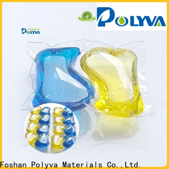 POLYVA durable detergent capsules non-toxic for powder