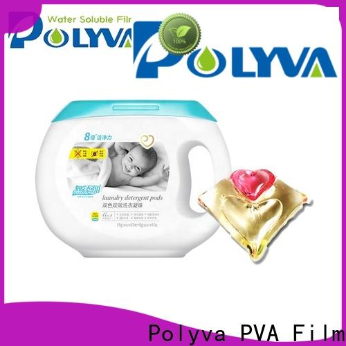 POLYVA detergent pods environmental-friendly for powder