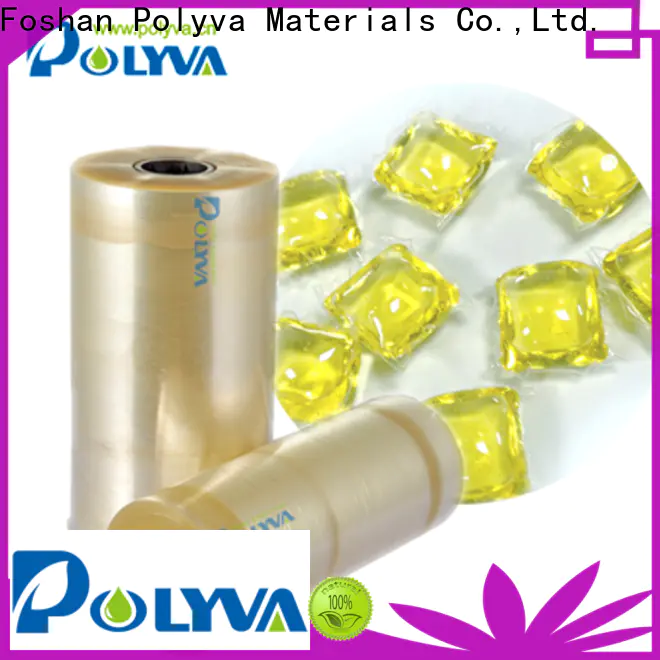 POLYVA non-toxic water soluble film packaging for home