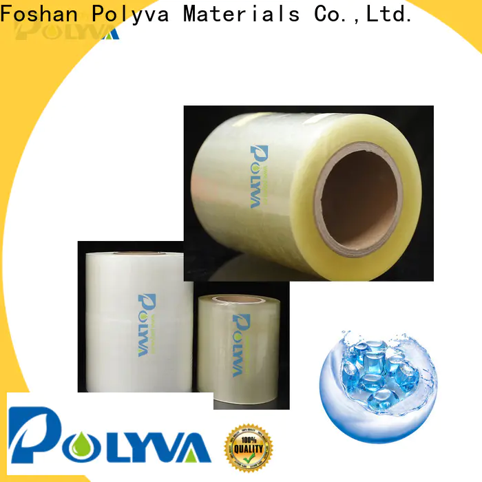 POLYVA customized water soluble plastic film with custom services for normal powder packaging