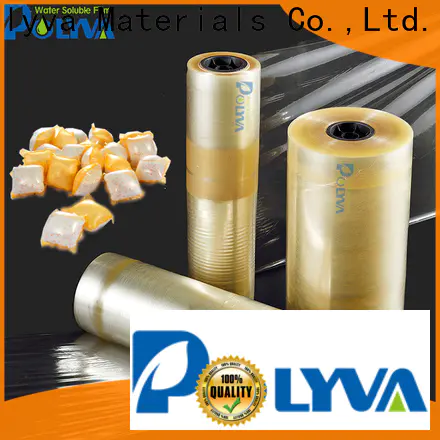 POLYVA water soluble plastic film supply for hotel