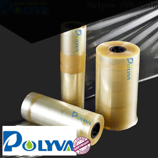 POLYVA water soluble film with custom services for packaging