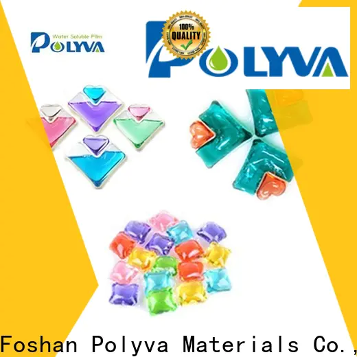 POLYVA Laundry pods environmental-friendly for manufacturing