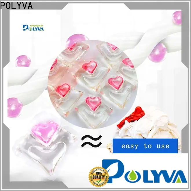 POLYVA free sample Laundry pods national standard for chemical industrial