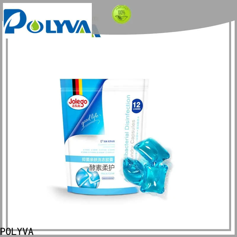 POLYVA laundry detergent pods non-toxic for chemical industrial