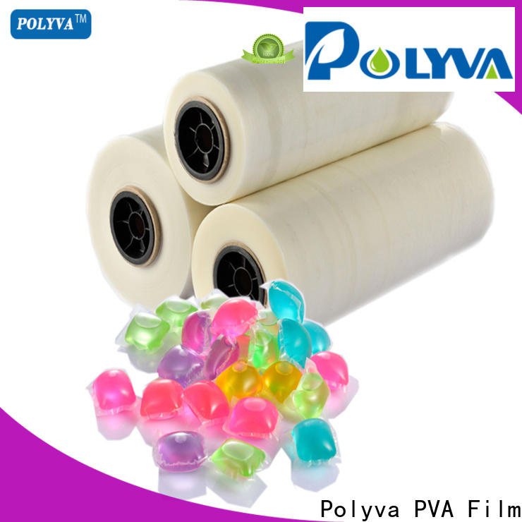 POLYVA water soluble film supply for packaging