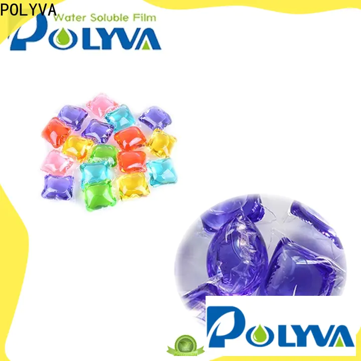 POLYVA free sample laundry detergent pods environmental-friendly for powder
