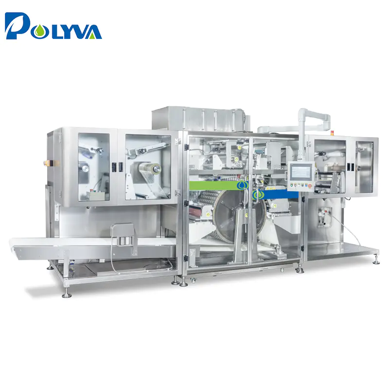NZE530 High capacity PVA PVOH laundry detergent pods packing machine water soluble laundry capsules making machine