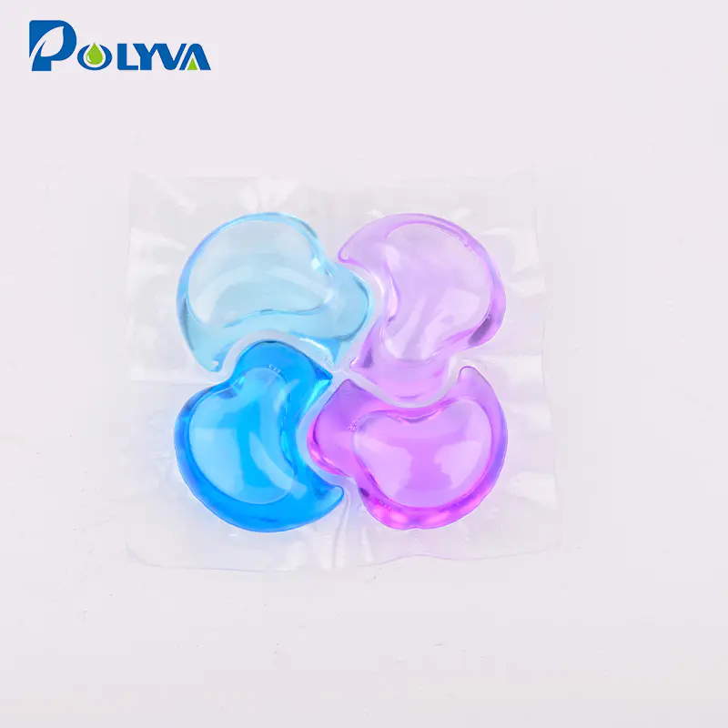 Wholesale 4-in-1 powder liquid lasting fragrance laundry Detergent Pods for clothes