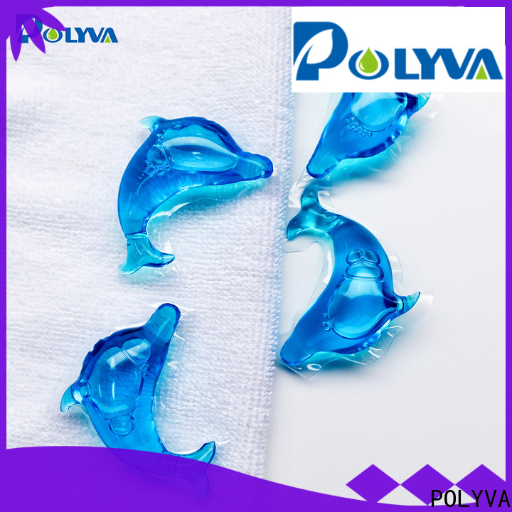 POLYVA factory direct laundry capsules company for super market
