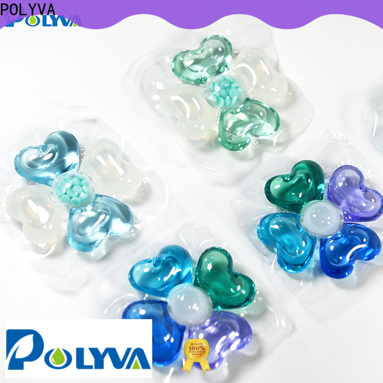 POLYVA factory direct 3 in 1 laundry capsule wholesaler for chemical industrial