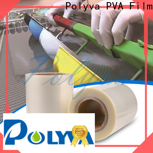 POLYVA factory direct water soluble plastic film with good price for Embroidery Backing