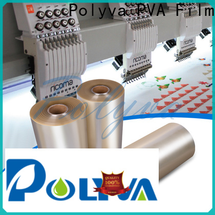 POLYVA eco-friendly water soluble film for embroidery supplier for water transfer printing