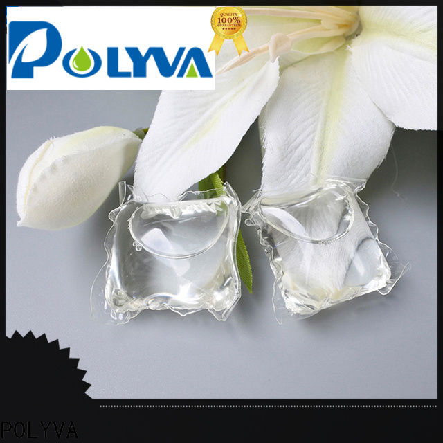 POLYVA factory direct laundry detergent capsules company for super market