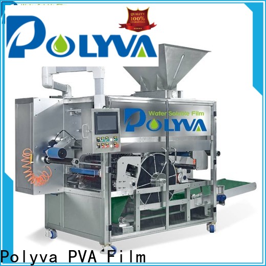POLYVA water soluble film packaging machine for sale