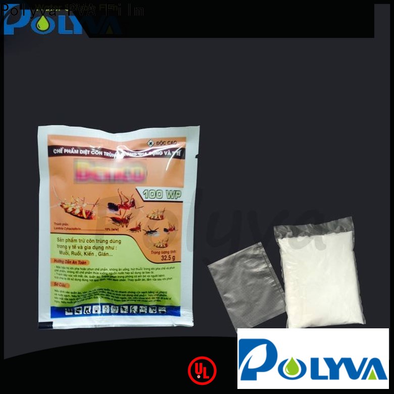 POLYVA customized dissolvable plastic company