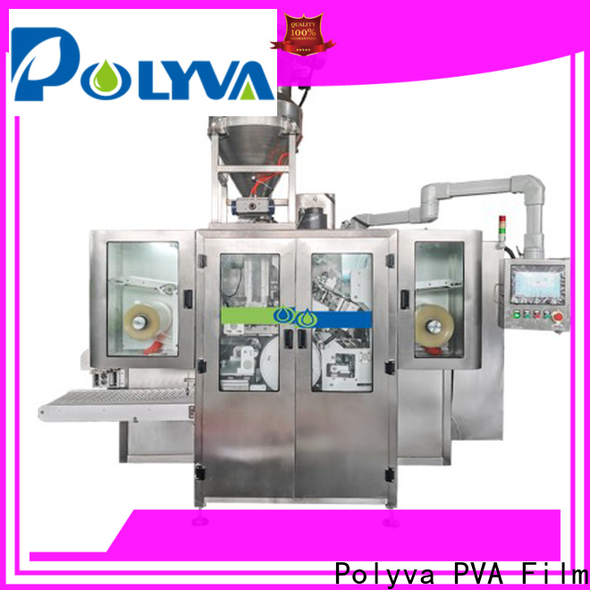 POLYVA wholesale laundry pod making machine for sale