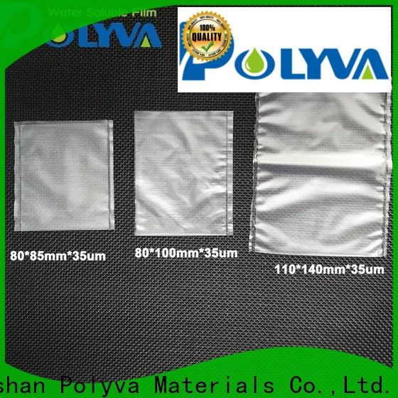 POLYVA eco-friendly dissolvable plastic material company