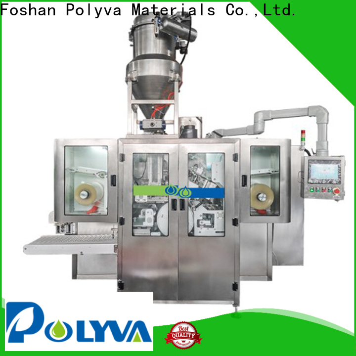 POLYVA water soluble pouch packaging machine producers