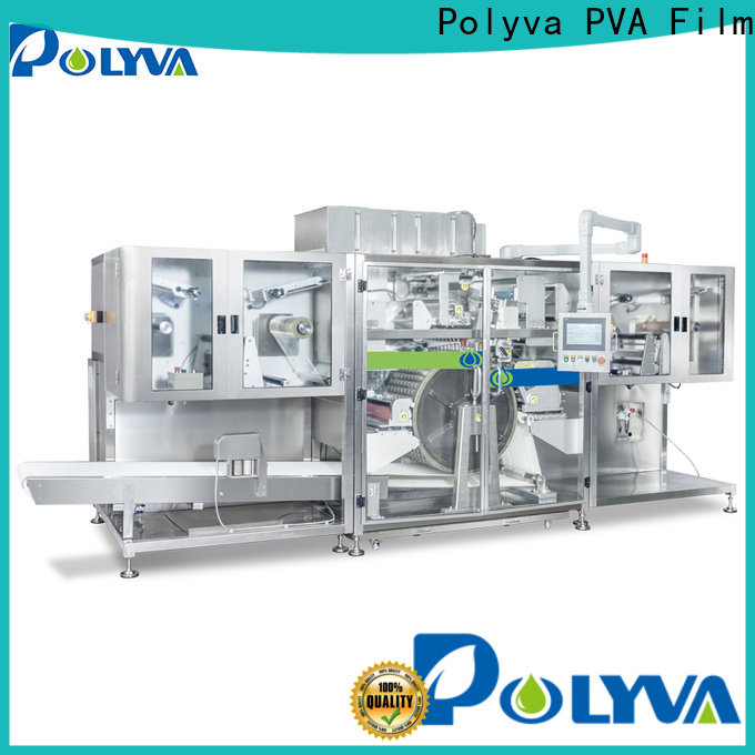 POLYVA laundry pods packing machine producers