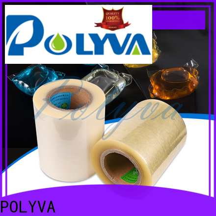 POLYVA custom water soluble film for cosmetic manufacturer