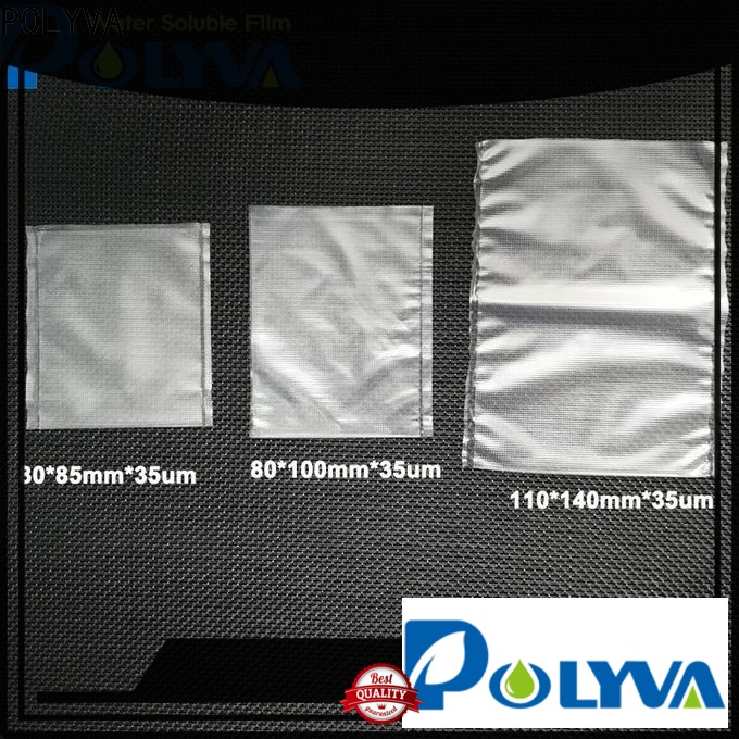 POLYVA dissolvable washing bags solution