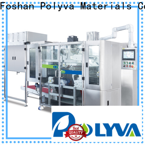 POLYVA water soluble film packaging machine producers
