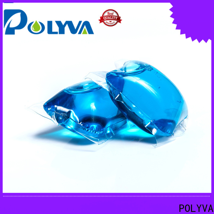 POLYVA eco friendly laundry pods supplier for factory