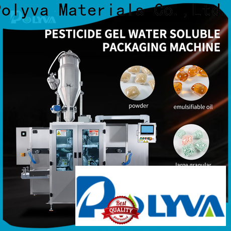 POLYVA water soluble pouch packaging machine factory price