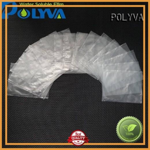 POLYVA dissolvable plastic series for solid chemicals