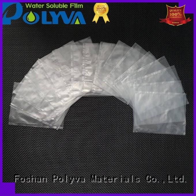 POLYVA PVA water soluble laundry bags factory price for agrochemicals powder