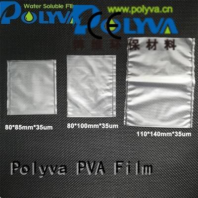 POLYVA Brand watersoluble polyvinyl water dissolvable plastic manufacture