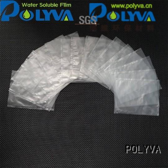 water soluble bags for ashes environmentally polyvinyl dissolvable plastic preferred POLYVA Brand