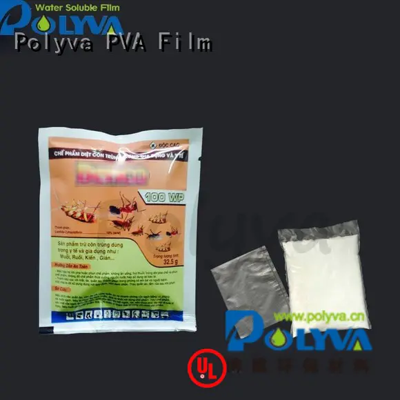 pesticide fertilizer POLYVA Brand water soluble bags for ashes
