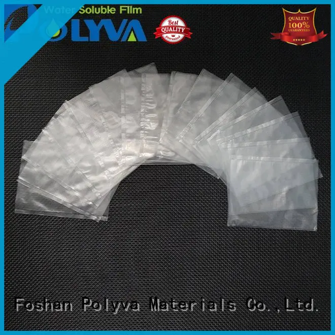 POLYVA water soluble plastic bags manufacturer for granules