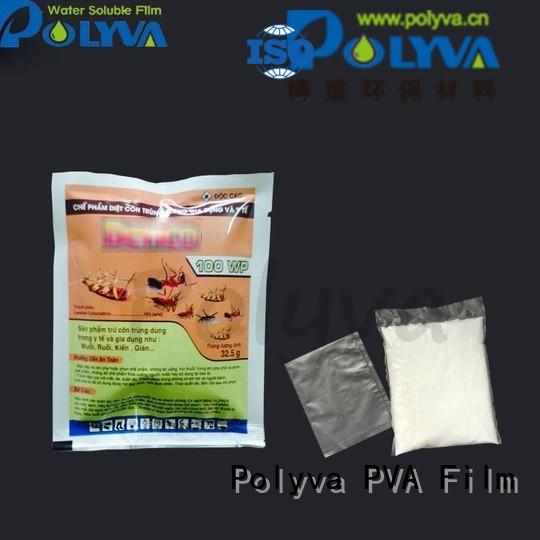 packaged powder dissolvable plastic pva POLYVA Brand