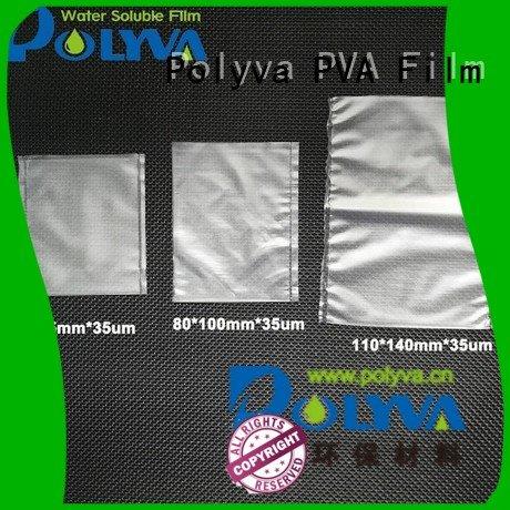 watersoluble film dissolvable plastic POLYVA Brand