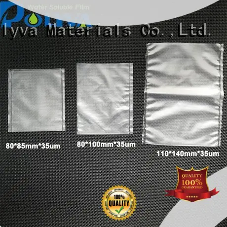 dissolvable bags for solid chemicals POLYVA