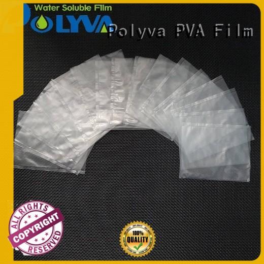 POLYVA individually packaged dissolvable bags factory price for agrochemicals powder