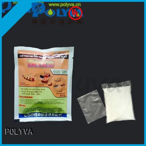 water soluble bags for ashes environmentally dissolvable plastic powder POLYVA