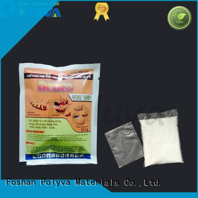 POLYVA real dissolvable bags series for solid chemicals