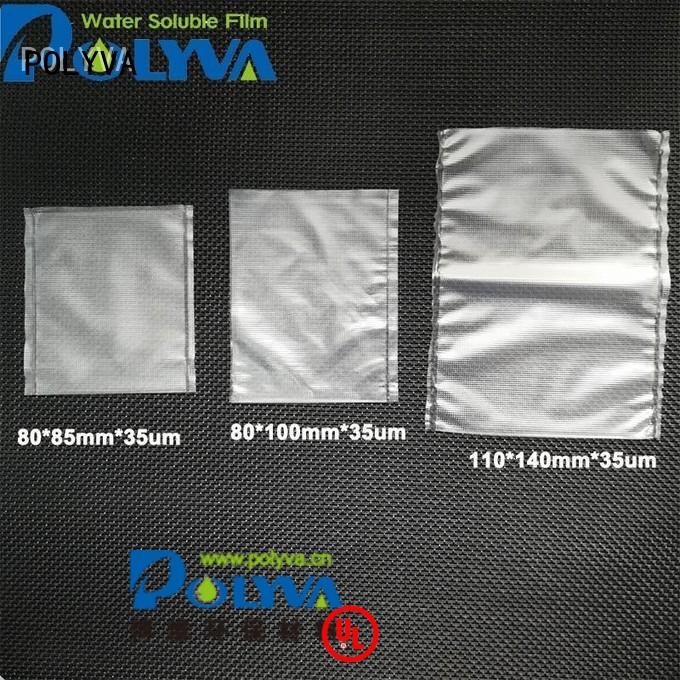 soluble alcohol preferred dissolvable plastic POLYVA Brand company