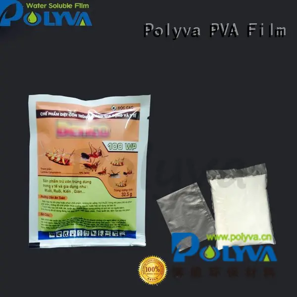 water soluble bags for ashes pva powder dissolvable plastic bags POLYVA Brand